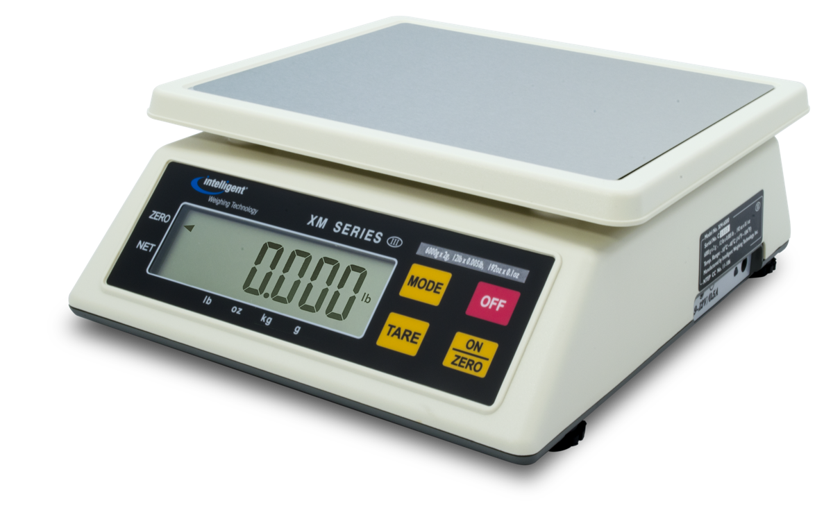 Intelligent Weighing XM-1500 XM Series Precision Scale, 1500 g Capacity, 0.5 g Readability